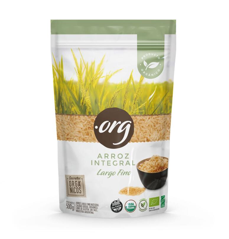 Green Co Arroz Integral Largo Fino Organico X G Org