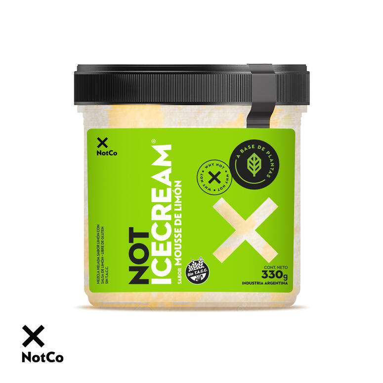 Not Ice Cream Mousse de Limon x 330g - NotCo