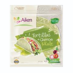 Tortillas de Quinoa y Kale x 210g - Aiken