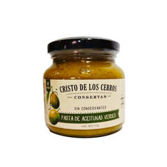 Pasta de Aceitunas Verdes x 220g - Cristo de los Cerros