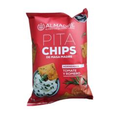 Pita Chips de Masa Madre Tomate y Romero x 170g - Almadre