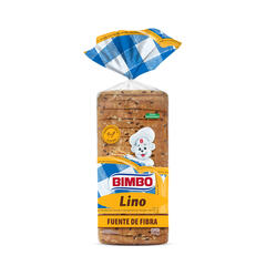 Pan de Molde con Semillas de Lino x 380g - Bimbo