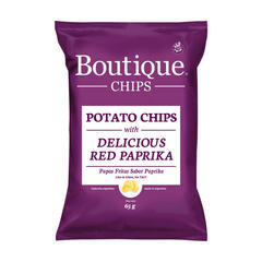 Chips de Papas Sabor Paprika x 65g - Boutique Chips