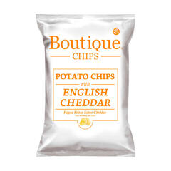 Chips de Papas Sabor Cheddar x 65g - Boutique Chips