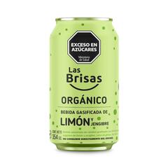 Gaseosa Organica de Limon y Jengibre x 354ml - Las Brisas