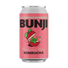 Kombucha Manzana y Menta x 354ml - Bunji