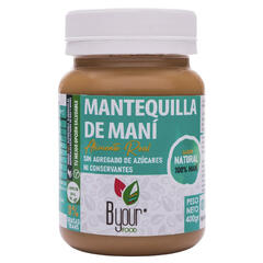 Mantequilla de Mani Sabor Natural 100% Mani x 400g - B Your Food