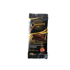 Tableta de Chocolate Amargo 76% x 20g - Chocolatory