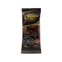 Tableta de Chocolate Amargo 84% x 20g - Chocolatory