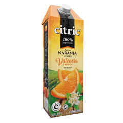 Jugo de Naranja con Pulpa Valencia Tardia x 1.5l - Citric