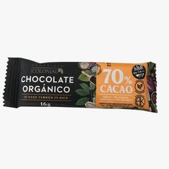 Barra de Chocolate ORGANICO Negro 70% Cacao x 16g - Chocolate Colonial