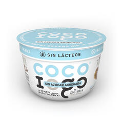 Yogurt a Base de Coco Natural Sin Azucar Iogo x 160g - Crudda
