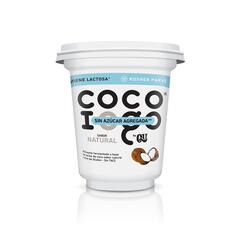 Yogurt a Base de Coco Natural Sin Azucar x320g - QU
