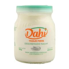 Yogurt Firme Descremado Natural x 190g - Dahi 