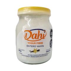 Yogurt Firme Entero Sabor Vainilla x 190g - Dahi 