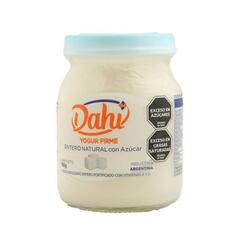 Yogurt Firme Entero Sabor Natural x 190g - Dahi 