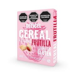 Cereal Relleno de Frutilla x 240g - Delicel