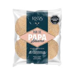 Promo Pan de Hamburguesa de Papa con Sesamo (4u) Vto 5/11 x 330g - Kansas