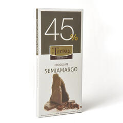 Tableta Chocolate Semiamargo 45% x 100g - Del Turista
