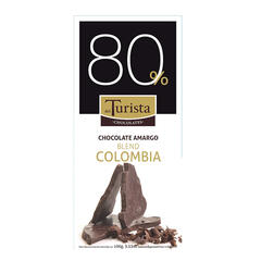 Tableta Chocolate Amargo 80% x 100g - Del Turista