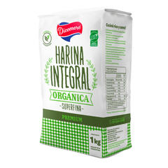 Harina de Trigo Integral Organica Superfina x 1kg - Dicomere