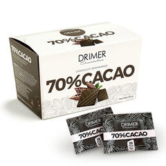 Caja Chocolate 70% Cacao (20u) x 100g - Drimer