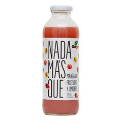 Jugo de Naranja, Manzana, Frutilla y Limón x 470ml - Nada Mas Que