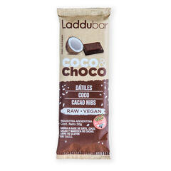 Barras Laddubar Coco Choco de Datiles, Coco y Cacao Nibs x 30g - Golden Monkey
