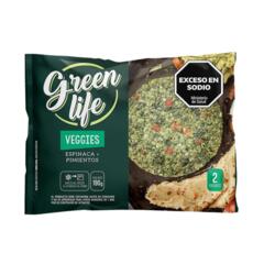 Hamburguesa Veggie Espinaca y Pimientos x 380g - Green Life