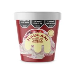 Helado a Base de Coco Sabor Chocolate Blanco y Frambuesa x 300ml - Haulani