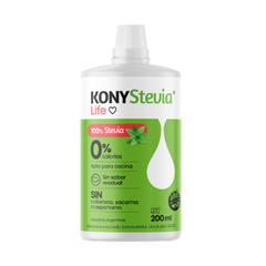 Promo Stevia Liquida Life 100% Stevia x 200ml - Kony