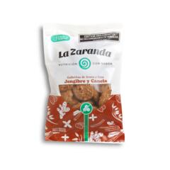 Galletitas de Avena y Chia con Jengibre y Canela x 200g - La Zaranda