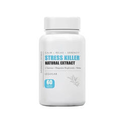 Stress Killer (Bisg Mg + Teanina) x 60 capsulas - Leguilab