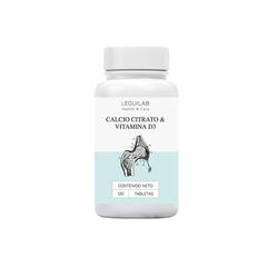 Calcio Citrato + Vitamina D3 x 60 capsulas - Leguilab