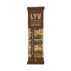 Barra de Maní, Quinoa y Chocolate Amargo x 28gr - Lyv Snacks 