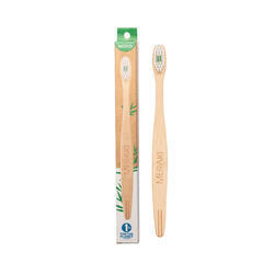 Promo 3x2 Cepillo Dental de Bambu Media x 10g - Meraki