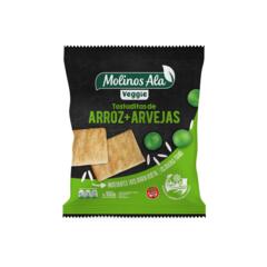 Tostadas Veggie de Arroz y Arvejas x 100g - Molinos Ala