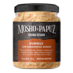 Hummus con Zanahorias Asadas x 170g - Mosho Papuz