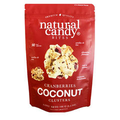 Coconut Clusters Cranberries x 100g - Natural Candy