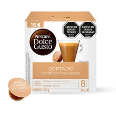 Capsulas de Cafe Cortado (16uni) x 100g - Nestle
