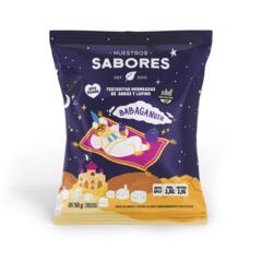 Tostadas de Arroz y Lupino sabor Babaganush x 50g - Nuestros Sabores