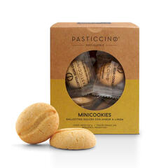 Estuche de Minicookies Limon (35u) x 120g - Pasticcino