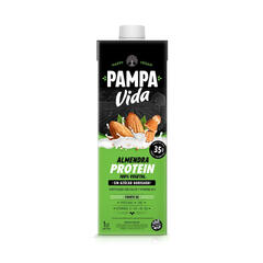 Bebida de Almendras con Proteinas sin Azucar x 1l - Pampa Vida