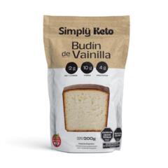 Premezcla Budin de Vainilla x 200g - Simply Keto