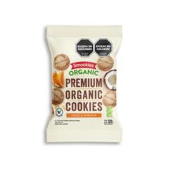 Smookies Premiun Organic Cookies Coco y Naranja x 120g - Smookies