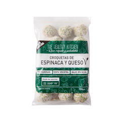 Croquetas de Espinaca Veganas Pack Familiar x 700g - The Healthy Kitchen