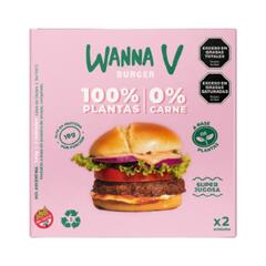 Burger Plant Bated (2u) x 250g - Wanna V