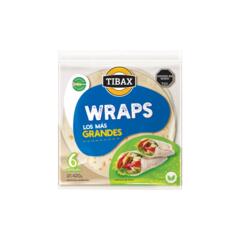 Wraps de Trigo x 420g - Tibax