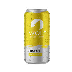 Bebida energizante de Pomelo sin azucar x 473ml - Wolf